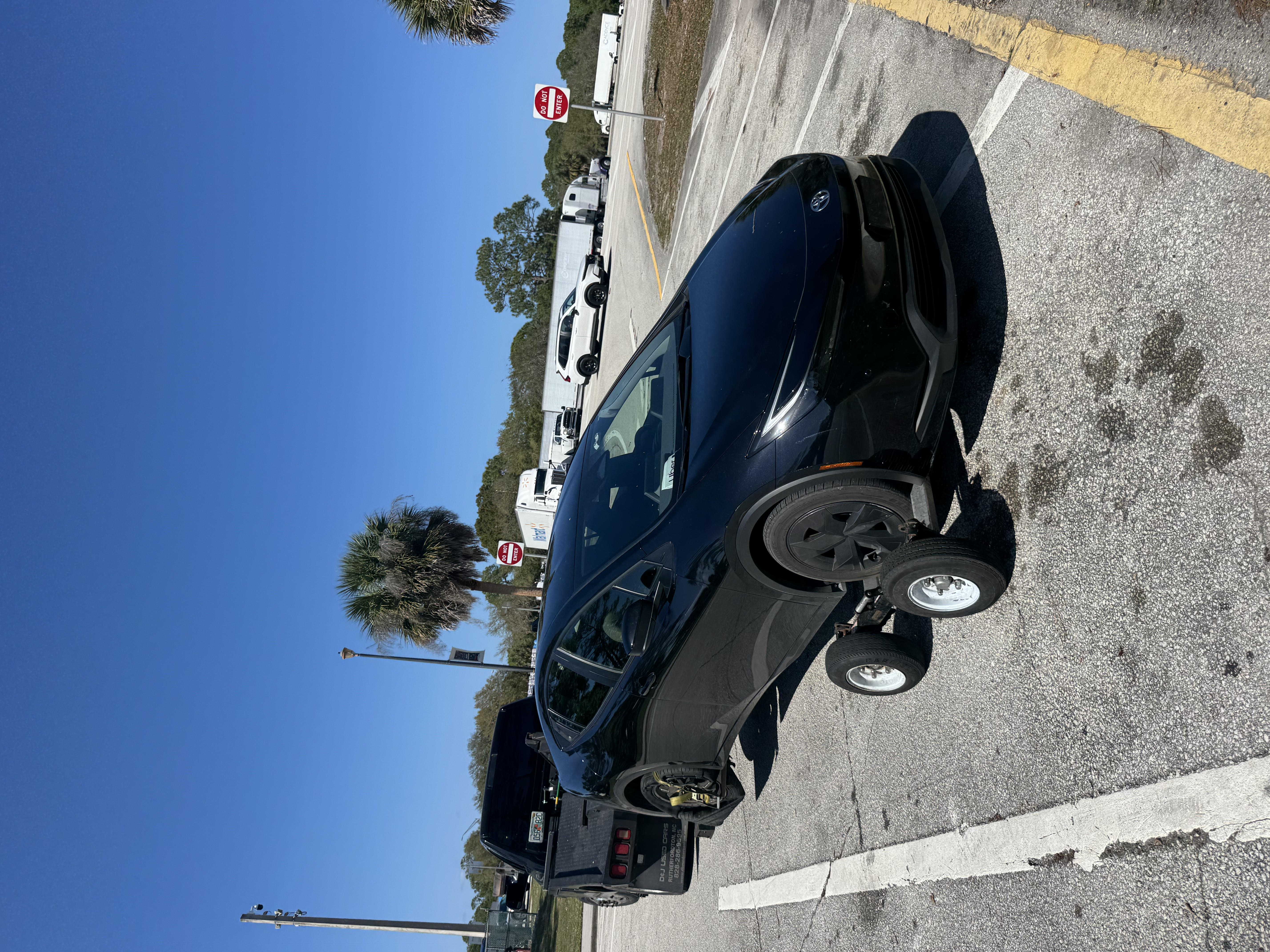 Wheel lift towing service by Hook and Haul Recovery